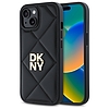 DKNY Steppelt Stack Logó iPhone 15 tok - fekete