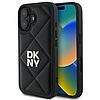 DKNY Steppelt Stack Logó iPhone 16 tok - fekete