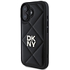 DKNY Steppelt Stack Logó iPhone 16 tok - fekete