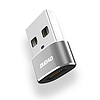 Dudao adapter USB Type-C USB adapter fekete (L16AC fekete)