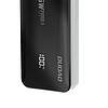 Dudao K65 20000mAh 65W Powerbank 1x USB-C 2x USB-A kijelzővel - fekete