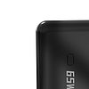 Dudao K65 20000mAh 65W Powerbank 1x USB-C 2x USB-A kijelzővel - fekete