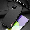 Dux Ducis Fino nylon anyaggal borított tok Samsung Galaxy A22 4G szürke színhez