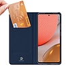 DUX DUCIS Skin Pro Bookcase típusú tok Samsung Galaxy A72 4G kék