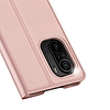 Dux Ducis Skin Pro Bookcase típusú tok Xiaomi Redmi K40 Pro+ / K40 Pro / K40 / Poco F3 rózsaszínhez