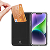 Dux Ducis Skin Pro Card Wallet tok iPhone 15-höz - fekete