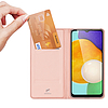 Dux Ducis Skin Pro tok Samsung Galaxy A14 4G / 5G Flip Cover Card Wallet Stand Rózsaszín