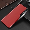 Eco Leather View Case Elegáns Flip Cover tok állvány funkcióval Xiaomi Redmi K40 Pro + / K40 Pro / K40 / Poco F3 Red