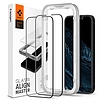 EDZETT ÜVEG Spigen ALM GLASS FC 2 CSOMAGOS IPHONE 13/13 PRO / 14 FEKETE