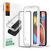 EDZETT ÜVEG Spigen ALM GLASS FC IPHONE 13 / 13 PRO / 14 FEKETE