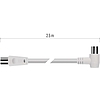 EMOS Antenna koax kábel 90 2,5m