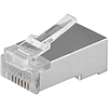 EMOS FTP csatlakozó RJ45 CAT5E 20/bliszter