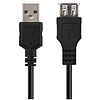 EMOS USB kábel 2.0 A - A/F csatlakozó 2m