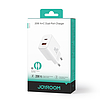 EU Joyroom JR-TCF05 20 W USB-A USB-C töltő + USB-C kábel - fehér