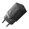 Fali töltő Baseus GaN5 40W, 2x USB C, fekete (CCGP180101)