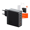 Fali töltő McDodo GAN 3xUSB-C + USB, 100W fekete (CH-5140)