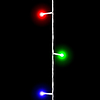 Fényfüzér - 50 db LED - színes - hálózati - 5 m - 8 program (58900C)