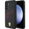 Ferrari Big SF Perforált tok Samsung Galaxy S24+ készülékhez - fekete