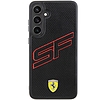 Ferrari Big SF Perforált tok Samsung Galaxy S24+ készülékhez - fekete