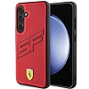 Ferrari Big SF Perforált tok Samsung Galaxy S24+ telefonhoz - piros