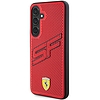 Ferrari Big SF Perforált tok Samsung Galaxy S24+ telefonhoz - piros