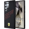 Ferrari Big SF Perforált tok Samsung Galaxy S24 Ultra készülékhez - fekete