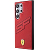 Ferrari Big SF Perforált tok Samsung Galaxy S24 Ultra készülékhez - piros