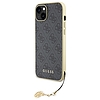 Guess 4G Charms Collection tok iPhone 15 Plus-hoz - szürke