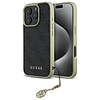 Guess 4G Charms Collection tok iPhone 16 Pro-hoz - fekete