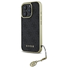 Guess 4G Charms Collection tok iPhone 16 Pro-hoz - fekete