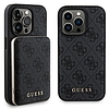 Guess 4G fém logós tokkészlet iPhone 13 Pro + 5000mAh MagSafe power bankhoz - fekete