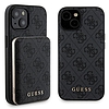 Guess 4G fém logós tokkészlet iPhone 15 + 5000mAh MagSafe power bankhoz - fekete