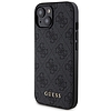 Guess 4G fém logós tokkészlet iPhone 15 + 5000mAh MagSafe power bankhoz - fekete