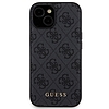 Guess 4G fém logós tokkészlet iPhone 15 + 5000mAh MagSafe power bankhoz - fekete