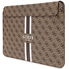 Guess 4G Printed Stripes borító 16"-os laptophoz - barna