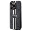 Guess 4G Printed Stripes MagSafe tok iPhone 15 Pro-hoz - fekete