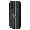 Guess 4G Printed Stripes MagSafe tok iPhone 16-hoz - fekete