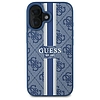 Guess 4G Printed Stripes MagSafe tok iPhone 16-hoz - kék