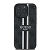 Guess 4G Printed Stripes MagSafe tok iPhone 16 Pro-hoz - fekete