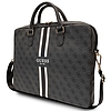 Guess 4G Printed Stripes táska 16"-os laptophoz - fekete