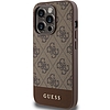 Guess 4G Stripe Collection tok iPhone 15 Pro-hoz - barna