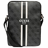 Guess Bag GUTB10P4RPSK 10" fekete/fekete 4G Stripes tablettáska