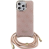 Guess Crossbody Cord 4G Print tok iPhone 15 Pro-hoz - rózsaszín