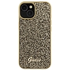 Guess Disco Metal Script tok iPhone 15-höz - arany