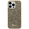 Guess Disco Metal Script tok iPhone 15 Pro Max telefonhoz - arany