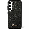 Guess Glitter Script tok Samsung Galaxy S24-hez - fekete