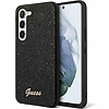 Guess Glitter Script tok Samsung Galaxy S24+ telefonhoz - fekete