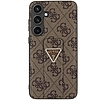 Guess Grip Stand 4G Triangle Strass tok Samsung Galaxy S24+ telefonhoz - barna