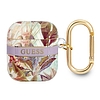 Guess GUA2HHFLU AirPods borítója lila/lila Flower Strap Collection