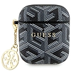 Guess GUA2PGCE4CK AirPods 1/2-hez pipe - fekete GCube Charm